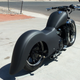 One of the motorcycles modified using extra metal from the Saturn project. I’d say Garcia’s dad has long been proven wrong about the metal work.